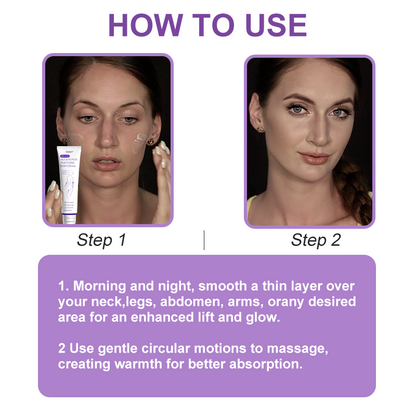 Certified: HISKIN® PDRN Multi-Peptide Massaging Body Roller Cream- Anti-aging, Hydrating, Skin Firming & Lifting, Skin Repair, Even Tone, Acne and Dark Spot Treatment, Wart and Mole Removal, and Psoriasis Relief.
