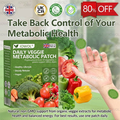 🥦𝐎𝐟𝐟𝐢𝐜𝐢𝐚𝐥 𝐒𝐭𝐨𝐫𝐞 | 𝐈𝐎𝐖𝐎𝐋® 𝐃𝐚𝐢𝐥𝐲 𝐌𝐞𝐭𝐚𝐛𝐨𝐥𝐢𝐜 𝐏𝐚𝐭𝐜𝐡 𝐛𝐥𝐞𝐧𝐝𝐬 𝐞𝐱𝐭𝐫𝐚𝐜𝐭𝐬 𝐟𝐫𝐨𝐦 𝟑𝟗 𝐯𝐞𝐠𝐞𝐭𝐚𝐛𝐥𝐞𝐬 & 𝐠𝐫𝐞𝐞𝐧𝐬 𝐭𝐨 𝐬𝐮𝐩𝐩𝐨𝐫𝐭 𝐝𝐢𝐠𝐞𝐬𝐭𝐢𝐨𝐧, 𝐦𝐞𝐭𝐚𝐛𝐨𝐥𝐢𝐬𝐦 & 𝐝𝐚𝐢𝐥𝐲 𝐞𝐧𝐞𝐫𝐠𝐲—𝐡𝐞𝐥𝐩𝐢𝐧𝐠 𝐲𝐨𝐮 𝐟𝐞𝐞𝐥 𝐥𝐢𝐠𝐡𝐭𝐞𝐫, 𝐛𝐚𝐥𝐚𝐧𝐜𝐞𝐝 𝐚𝐧𝐝 𝐫𝐞𝐟𝐫𝐞𝐬𝐡𝐞𝐝.