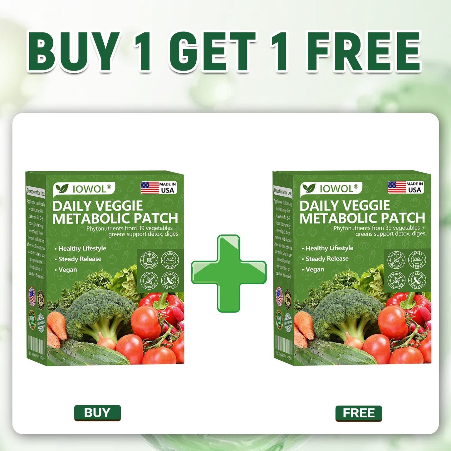 🥦𝐎𝐟𝐟𝐢𝐜𝐢𝐚𝐥 𝐒𝐭𝐨𝐫𝐞 | 𝐈𝐎𝐖𝐎𝐋® 𝐃𝐚𝐢𝐥𝐲 𝐌𝐞𝐭𝐚𝐛𝐨𝐥𝐢𝐜 𝐏𝐚𝐭𝐜𝐡 𝐛𝐥𝐞𝐧𝐝𝐬 𝐞𝐱𝐭𝐫𝐚𝐜𝐭𝐬 𝐟𝐫𝐨𝐦 𝟑𝟗 𝐯𝐞𝐠𝐞𝐭𝐚𝐛𝐥𝐞𝐬 & 𝐠𝐫𝐞𝐞𝐧𝐬 𝐭𝐨 𝐬𝐮𝐩𝐩𝐨𝐫𝐭 𝐝𝐢𝐠𝐞𝐬𝐭𝐢𝐨𝐧, 𝐦𝐞𝐭𝐚𝐛𝐨𝐥𝐢𝐬𝐦 & 𝐝𝐚𝐢𝐥𝐲 𝐞𝐧𝐞𝐫𝐠𝐲—𝐡𝐞𝐥𝐩𝐢𝐧𝐠 𝐲𝐨𝐮 𝐟𝐞𝐞𝐥 𝐥𝐢𝐠𝐡𝐭𝐞𝐫, 𝐛𝐚𝐥𝐚𝐧𝐜𝐞𝐝 𝐚𝐧𝐝 𝐫𝐞𝐟𝐫𝐞𝐬𝐡𝐞𝐝.