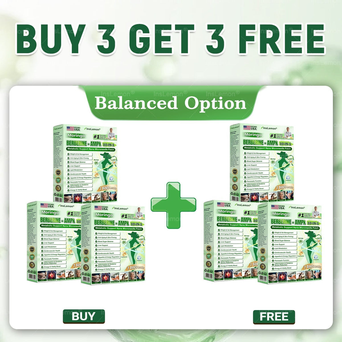𝐈𝐧𝐬𝐋𝐞𝐦𝐨𝐧® 𝗠𝗼𝗿𝗶𝗻𝗴𝗮 × 𝗕𝗲𝗿𝗯𝗲𝗿𝗶𝗻𝗲 × 𝗔𝗠𝗣𝗞 𝟭𝟬-𝗶𝗻-𝟭 𝗠𝗲𝘁𝗮𝗯𝗼𝗹𝗶𝗰 𝗡𝗮𝗻𝗼 𝗣𝗮𝘁𝗰𝗵🇺🇸 (𝐎𝐧𝐜𝐞 𝐃𝐚𝐢𝐥𝐲, 𝐂𝐡𝐚𝐧𝐠𝐞𝐬 𝐢𝐧 𝟕 𝐃𝐚𝐲𝐬) ✅ 𝐅𝐨𝐫 𝐎𝐛𝐞𝐬𝐢𝐭𝐲, 🅛🅞🅞🅢🅔 🅢🅚🅘🅝, 𝐃𝐢𝐚𝐛𝐞𝐭𝐞𝐬, 𝐒𝐥𝐞𝐞𝐩 𝐀𝐩𝐧𝐞𝐚 & 𝐉𝐨𝐢𝐧𝐭 𝐈𝐬𝐬𝐮𝐞𝐬