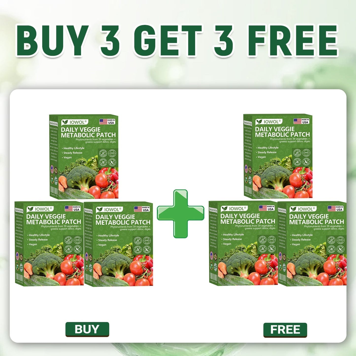 🥦𝐎𝐟𝐟𝐢𝐜𝐢𝐚𝐥 𝐒𝐭𝐨𝐫𝐞 | 𝐈𝐎𝐖𝐎𝐋® 𝐃𝐚𝐢𝐥𝐲 𝐌𝐞𝐭𝐚𝐛𝐨𝐥𝐢𝐜 𝐏𝐚𝐭𝐜𝐡 𝐛𝐥𝐞𝐧𝐝𝐬 𝐞𝐱𝐭𝐫𝐚𝐜𝐭𝐬 𝐟𝐫𝐨𝐦 𝟑𝟗 𝐯𝐞𝐠𝐞𝐭𝐚𝐛𝐥𝐞𝐬 & 𝐠𝐫𝐞𝐞𝐧𝐬 𝐭𝐨 𝐬𝐮𝐩𝐩𝐨𝐫𝐭 𝐝𝐢𝐠𝐞𝐬𝐭𝐢𝐨𝐧, 𝐦𝐞𝐭𝐚𝐛𝐨𝐥𝐢𝐬𝐦 & 𝐝𝐚𝐢𝐥𝐲 𝐞𝐧𝐞𝐫𝐠𝐲—𝐡𝐞𝐥𝐩𝐢𝐧𝐠 𝐲𝐨𝐮 𝐟𝐞𝐞𝐥 𝐥𝐢𝐠𝐡𝐭𝐞𝐫, 𝐛𝐚𝐥𝐚𝐧𝐜𝐞𝐝 𝐚𝐧𝐝 𝐫𝐞𝐟𝐫𝐞𝐬𝐡𝐞𝐝.